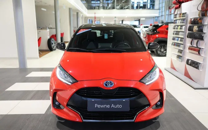 toyota yaris małopolskie Toyota Yaris cena 96850 przebieg: 57087, rok produkcji 2021 z Świdwin